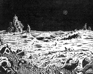 This scene of utter destruction